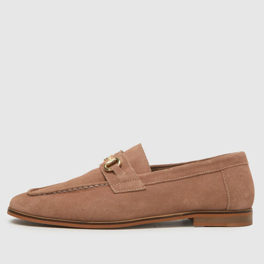 Royal Snaffle Loafer in Pale Pink
