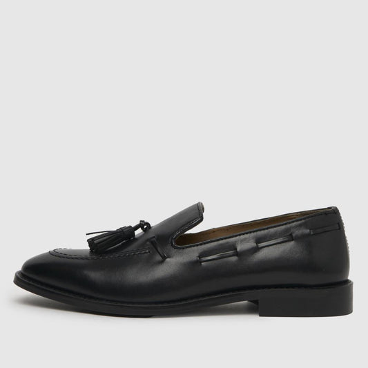 Rory Leather Loafer in Black