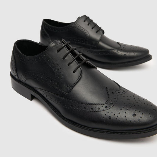 Rowland Leather Brogue in Black