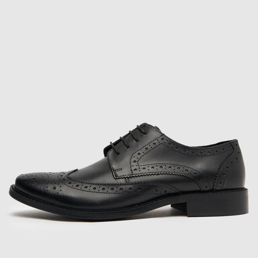 Rowland Leather Brogue in Black