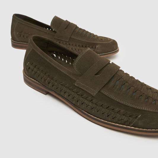 Rohan Woven Loafer in Khaki