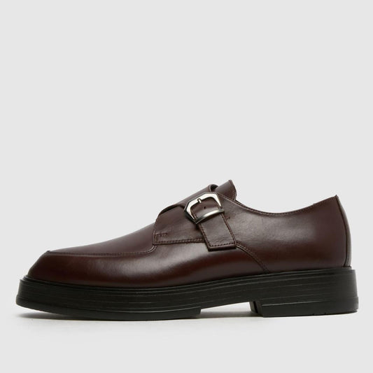 Rocco Leather Monk in Brown